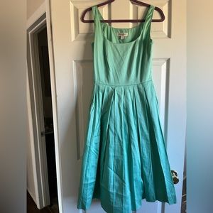 Isaac Mizrahi for Target turquoise dress